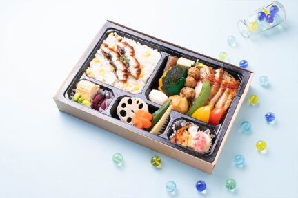 【夏限定！】【ECO容器】レモン香るチキンステーキと旬の鰻ととうもろこしご飯御膳